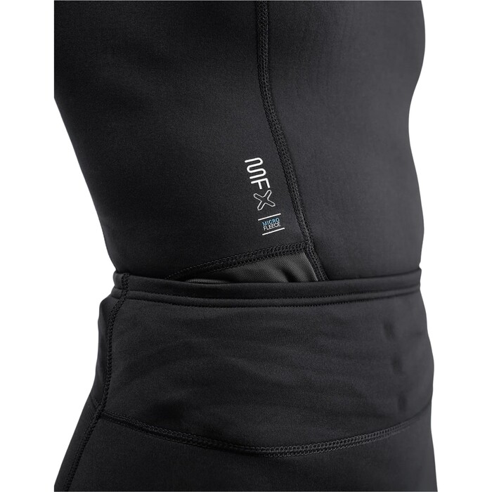 2024 Zhik Frauen Microfleece X Neoprene Wetsuit Top DTP-0580-BLK - Black